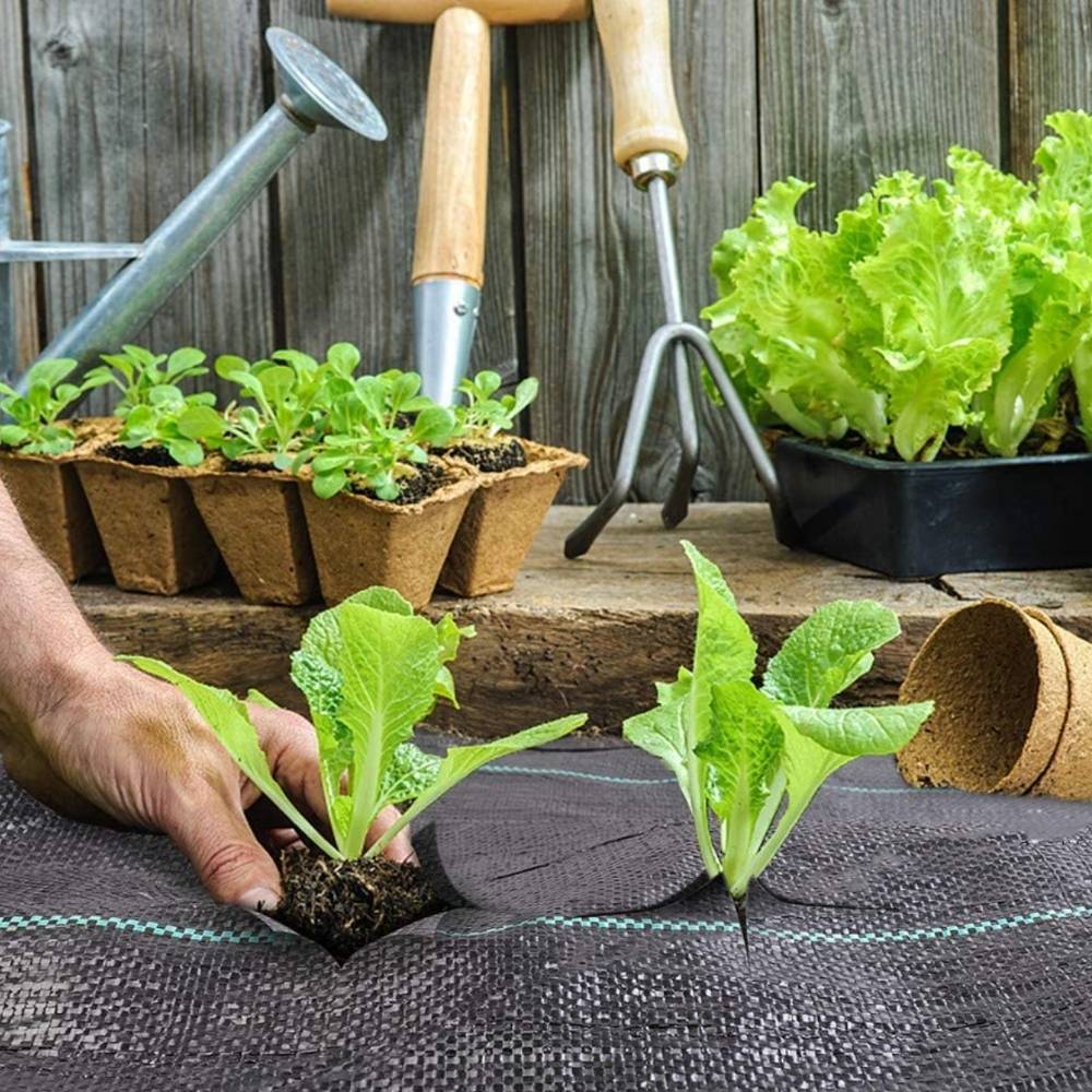Garden Weed Barrier Fabric 2 m Wide (per metre): image 2