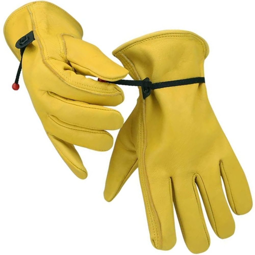 Leather Gardening Gloves, M: image 2