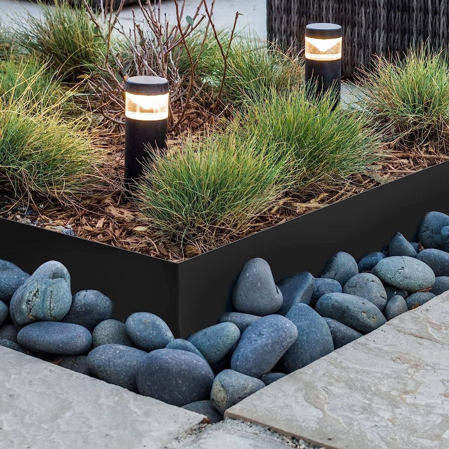 Black Steel Garden Edging 100 mm (per metre): image 8