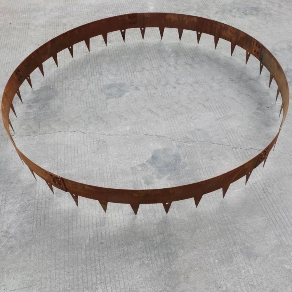 Corten Steel Garden Edging 100 mm (per metre): image 3