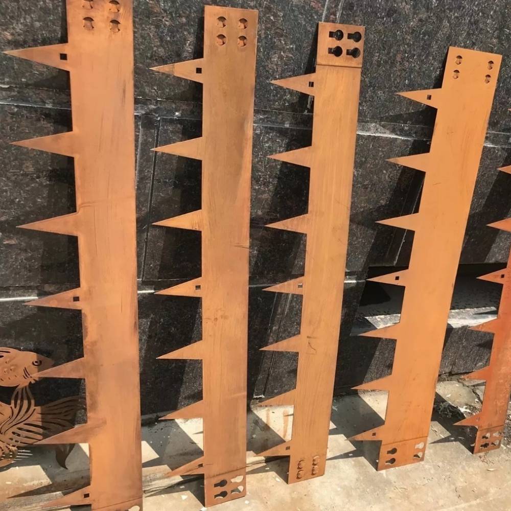Corten Steel Garden Edging 100 mm (per metre): image 4
