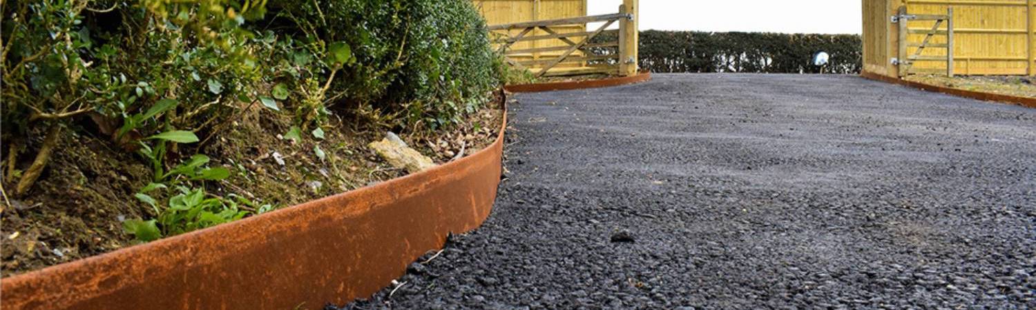 Corten Steel Garden Edging 100 mm (per metre): image 7
