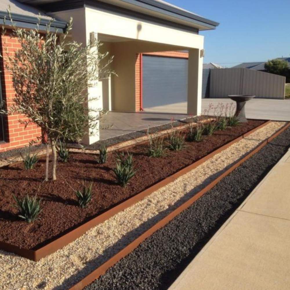 Corten Steel Garden Edging 100 mm (per metre): image 9