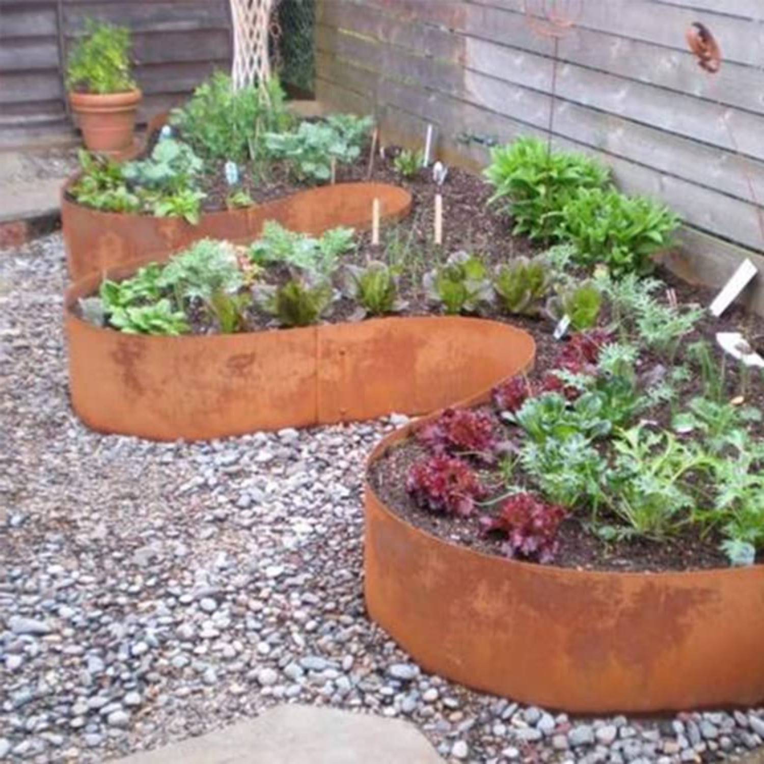 Corten Steel Garden Edging 100 mm (per metre): image 11