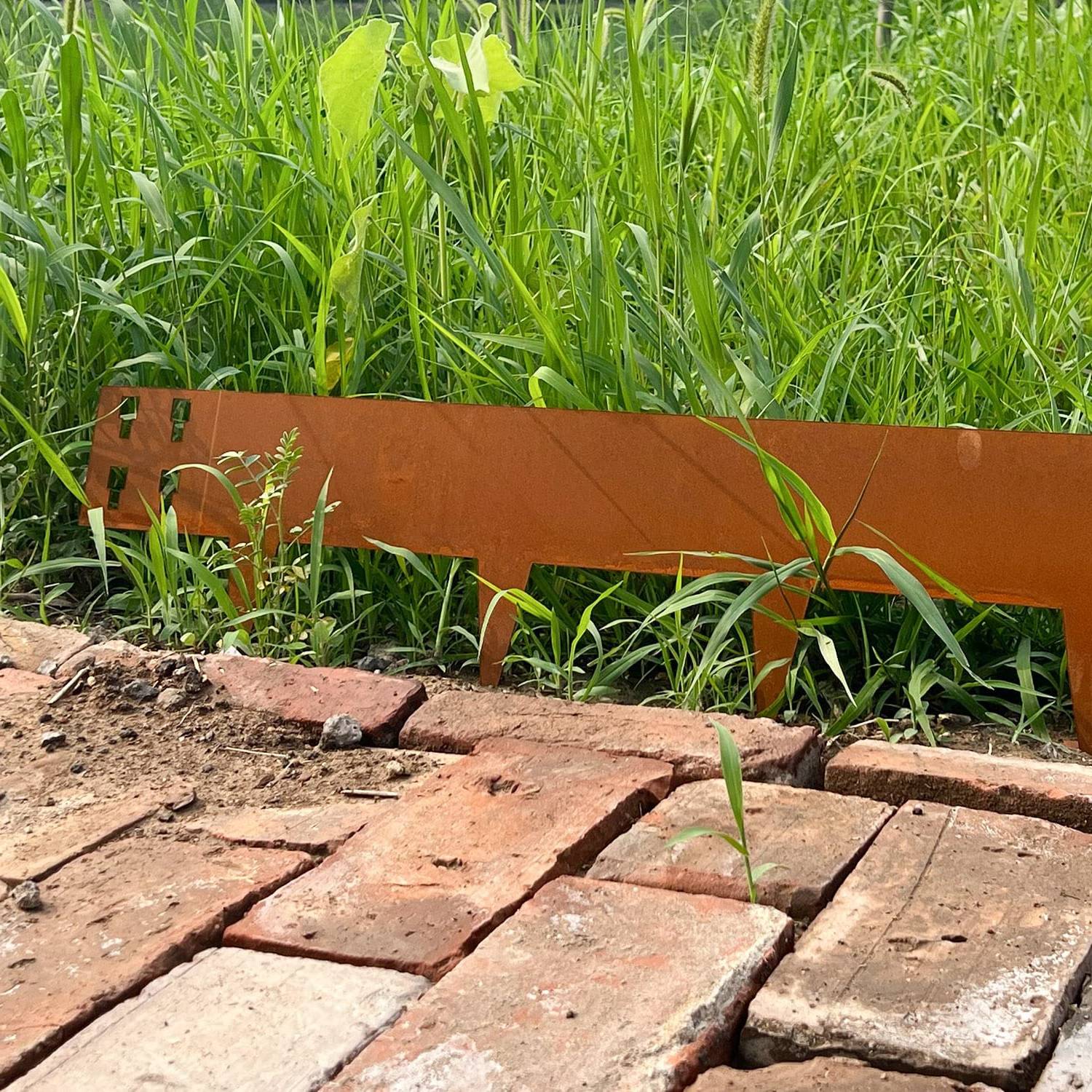 Corten Steel Garden Edging 100 mm (per metre): image 12