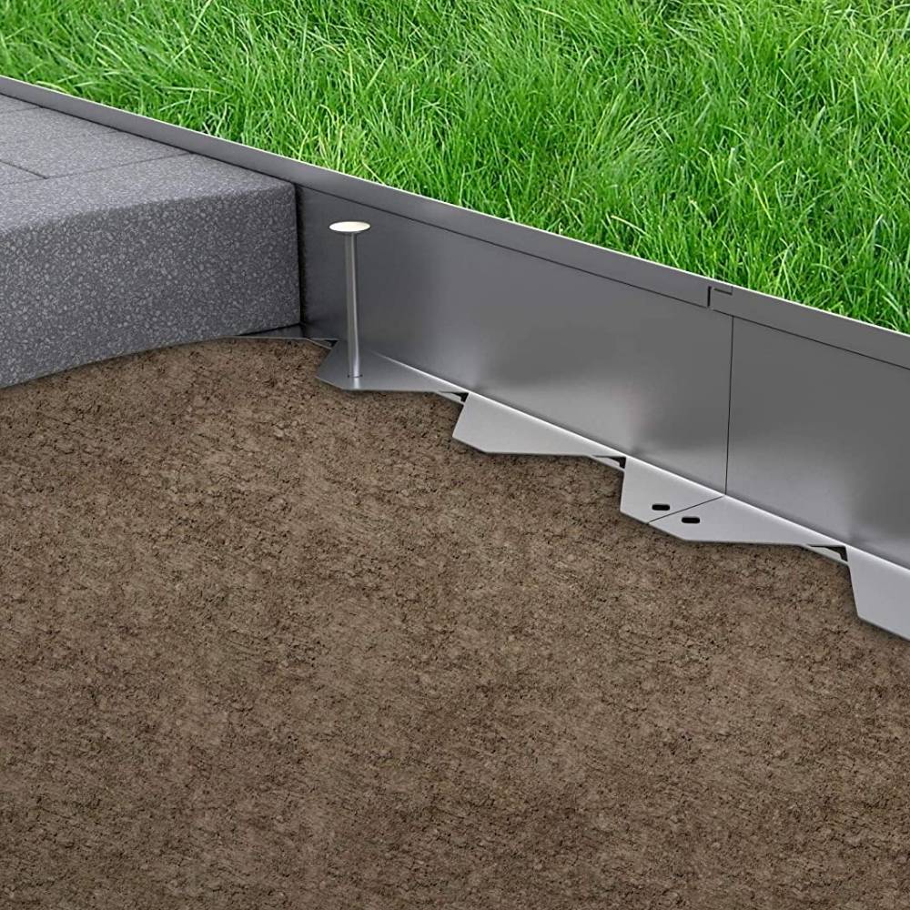 Stainless Steel Garden Edging (per metre), 50 mm: image 7